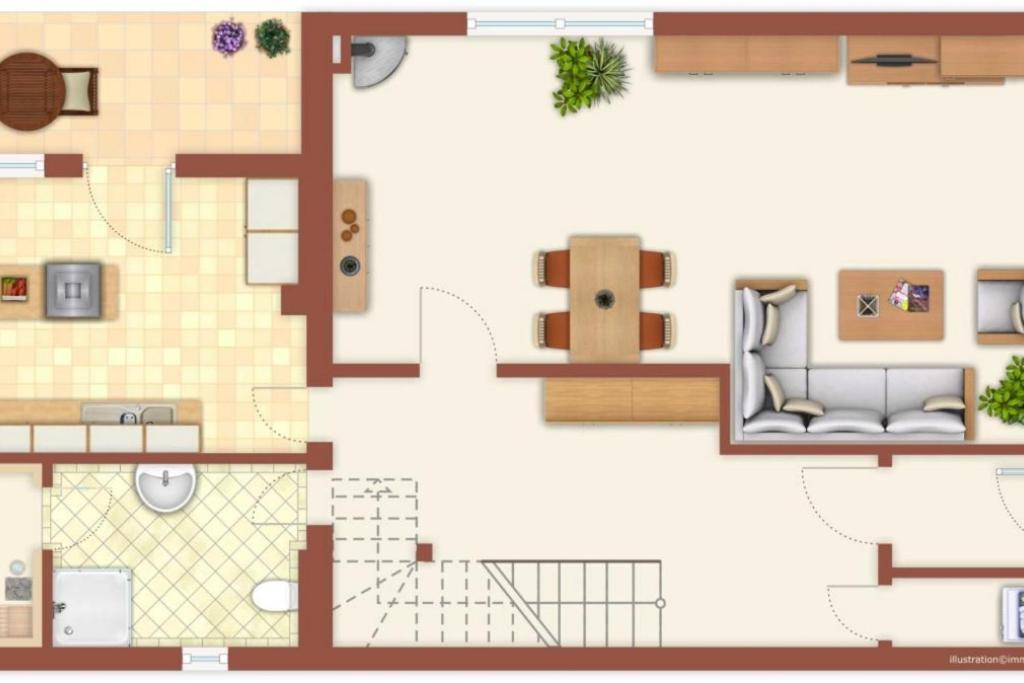 Ferienhaus Maria روستوك المظهر الخارجي الصورة